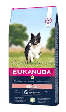 Eukanuba Senior Small & Medium Lamb& Rice