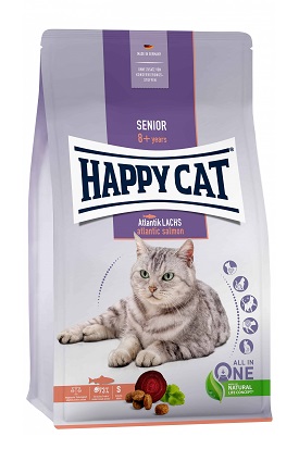 Happy Cat Senior Atlantik Lazac